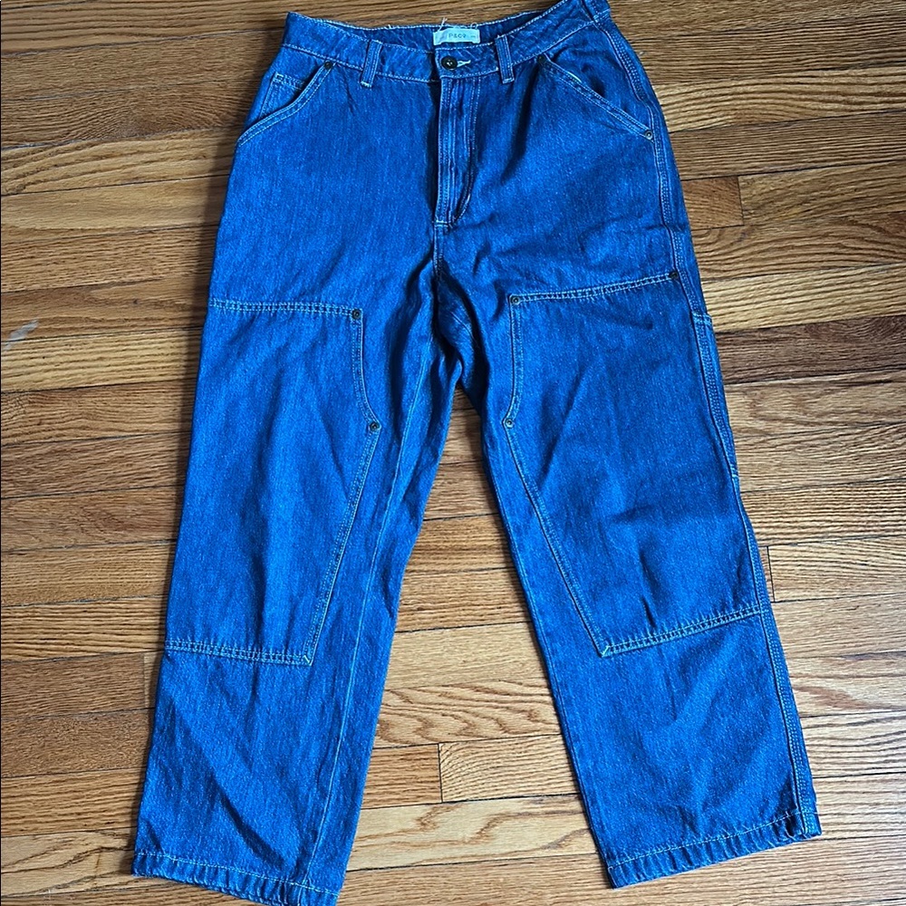 Classic High-Rise Blue Women's Jeans - Picture 2 of 7